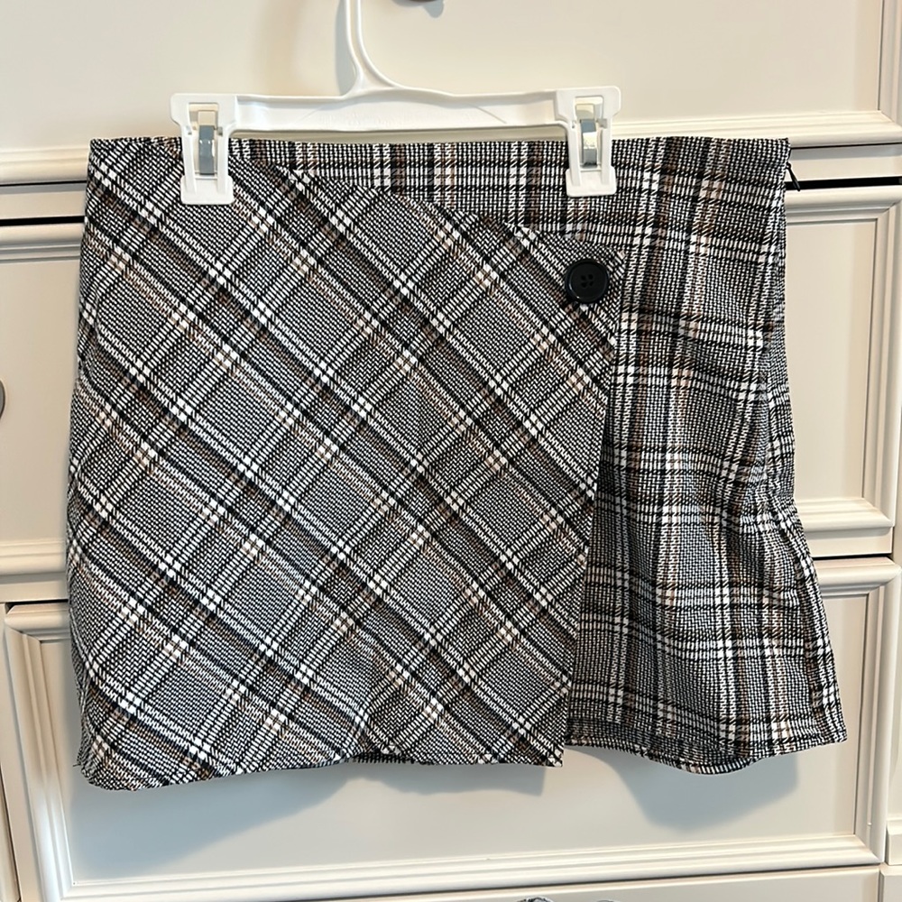 Garage Plaid Skirt